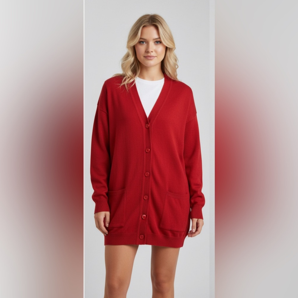 Henri Bendel Scarlet Women's Cardigan